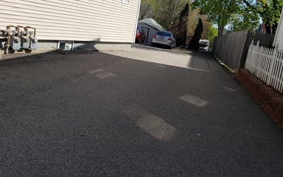 Photo of Wayne B.'s yard after getting landscaping in Wakefield, RI