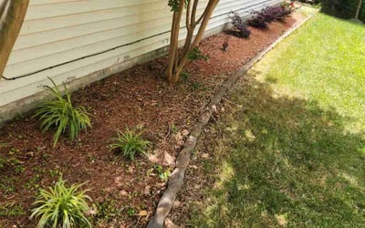 Photo of Kim B.'s yard after getting landscaping in Purcellville, VA