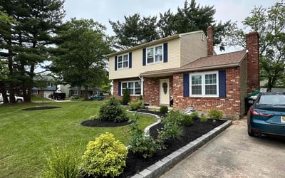 Photo of Kelly M.'s yard after getting landscaping in Bear, DE