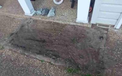 Photo of Jimmy L.'s yard after getting landscaping in Yorktown, VA