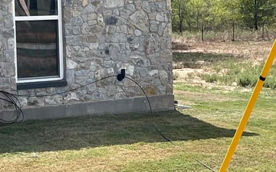 Photo of Chris C.'s yard after getting landscaping in Springtown, TX