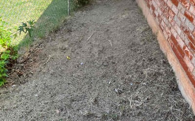 Photo of Cindy G.'s yard after getting landscaping in Stroud, OK