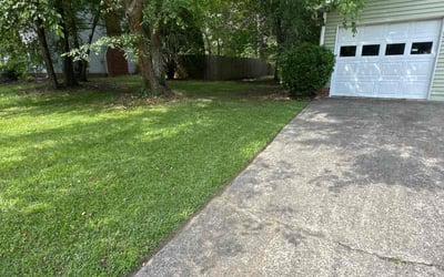 Photo of Michael A.'s yard after getting landscaping in Midland, NC