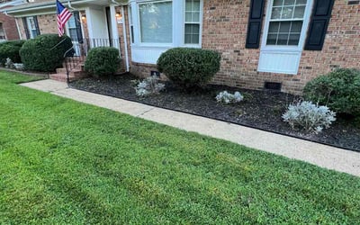 Photo of Joseph B.'s yard after getting landscaping in Bena, VA