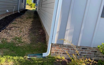 Photo of Thomas G.'s yard after getting landscaping in Knightdale, NC