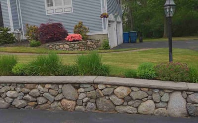 Photo of Andrew P.'s yard after getting landscaping in Natick, MA