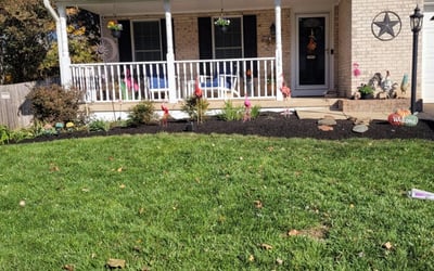 Photo of Laura D.'s yard after getting landscaping in Brandy Station, VA