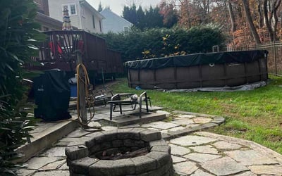 Photo of Christopher S.'s yard after getting landscaping in Sparrows Point, MD