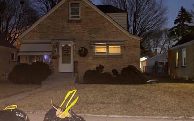 Photo of Jill S.'s yard after getting landscaping in Muskego, WI