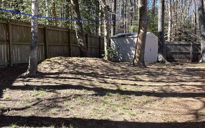Photo of shawn w.'s yard after getting landscaping in Gloucester, VA
