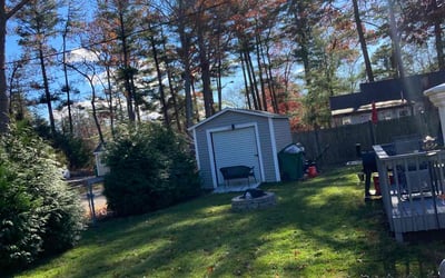 Photo of Jessica F.'s yard after getting landscaping in Hingham, MA