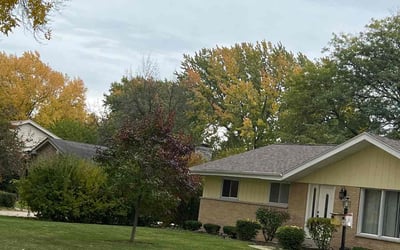 Photo of Eric L.'s yard after getting landscaping in Muskego, WI