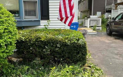 Photo of Brandon P.'s yard after getting landscaping in Essex, MA