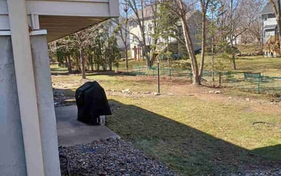 Photo of Holly B.'s yard after getting landscaping in Dayton, MN