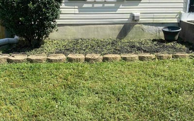 Photo of Kenya J.'s yard after getting landscaping in Kearneysville, WV