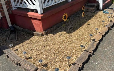 Photo of Jillian E.'s yard after getting landscaping in Portsmouth, VA