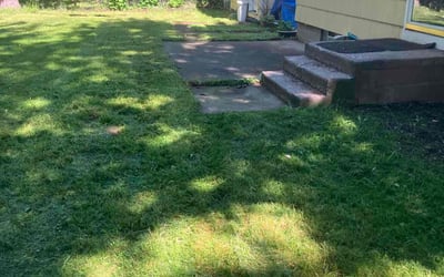 Photo of Victoria T.'s yard after getting lawn care in Canandaigua, NY
