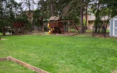 Photo of Samantha J.'s yard after getting landscaping in Big Lake, MN