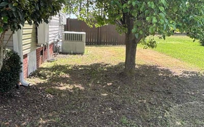 Photo of Christopher A.'s yard after getting landscaping in Lugoff, SC