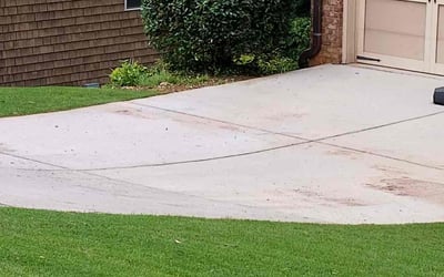Photo of John M.'s yard after getting landscaping in Smyrna, GA