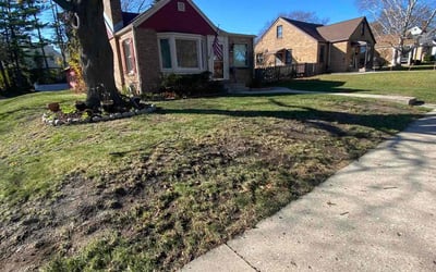 Photo of Richard C.'s yard after getting landscaping in Eagle, WI