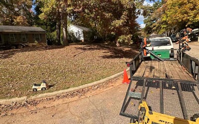 Photo of Robert M.'s yard after getting landscaping in Pine Level, NC