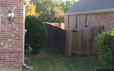 Photo of Tim D.'s yard after getting landscaping in Forreston, TX