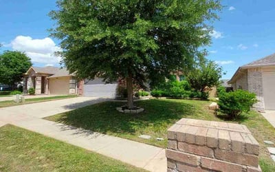 Photo of Jessica S.'s yard after getting landscaping in Hurst, TX