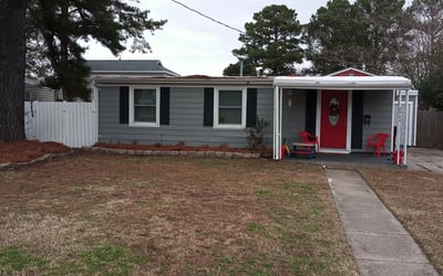 Photo of Margaret C.'s yard after getting landscaping in Point Harbor, NC