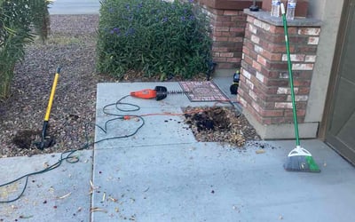 Photo of Janet S.'s yard after getting landscaping in Surprise, AZ