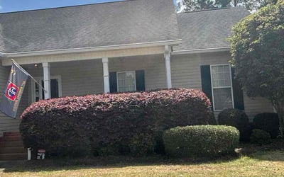 Photo of Christopher A.'s yard after getting landscaping in Lugoff, SC