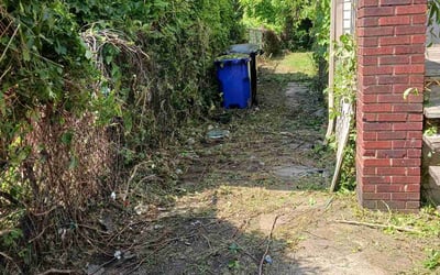 Photo of Olivia M.'s yard after getting landscaping in Middlefield, OH