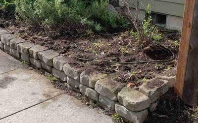 Photo of Kristen C.'s yard after getting landscaping in Wilsonville, OR