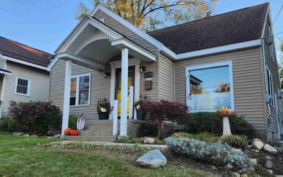 Photo of Bonnie M.'s yard after getting landscaping in Spring Lake, MI