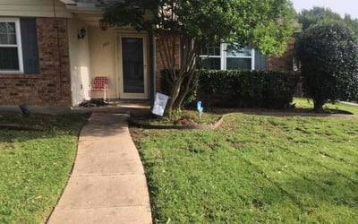 Photo of Wendell H.'s yard after getting landscaping in Allen, TX