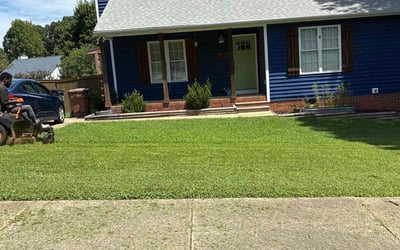 Photo of Darlene H.'s yard after getting lawn care in Holly Springs, NC