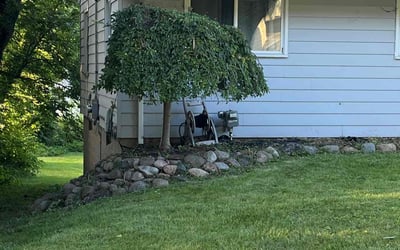 Photo of Shannon M.'s yard after getting landscaping in Okemos, MI