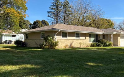 Photo of Carl G.'s yard after getting landscaping in Dousman, WI