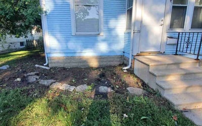 Photo of Andrew C.'s yard after getting landscaping in Prescott, WI