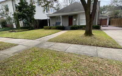 Photo of Heather T.'s yard after getting landscaping in Bellville, TX