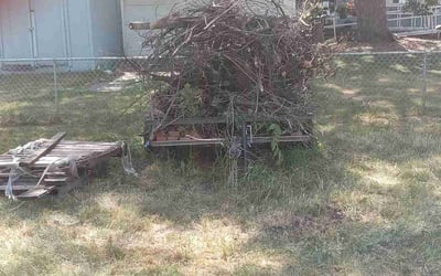 Photo of Heidi S.'s yard after getting landscaping in New Prague, MN