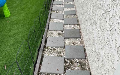 Photo of Dylan G.'s yard after getting lawn care in Modesto, CA