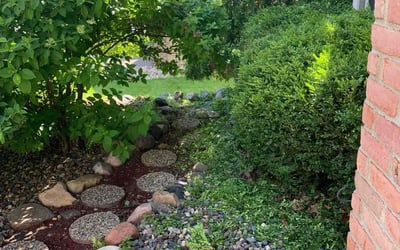 Photo of Judith L.'s yard after getting landscaping in Wyoming, MN