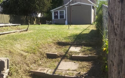 Photo of Sharon R.'s yard after getting landscaping in Mound, MN