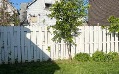 Photo of Emily M.'s yard after getting landscaping in Brookpark, OH