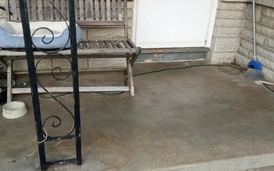 Photo of Jennifer W.'s yard after getting landscaping in Rogersville, MO