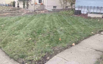 Photo of Matthew H.'s yard after getting landscaping in Waterville, MN