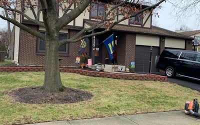 Photo of Scott W.'s yard after getting landscaping in Corning, OH