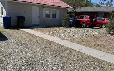 Photo of Melissa G.'s yard after getting landscaping in Tijeras, NM