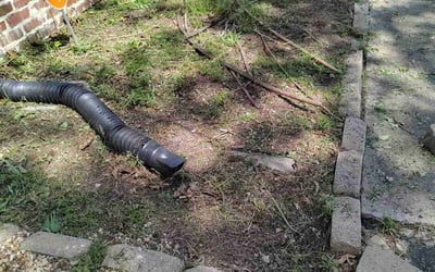 Photo of David K.'s yard after getting landscaping in Birmingham, AL